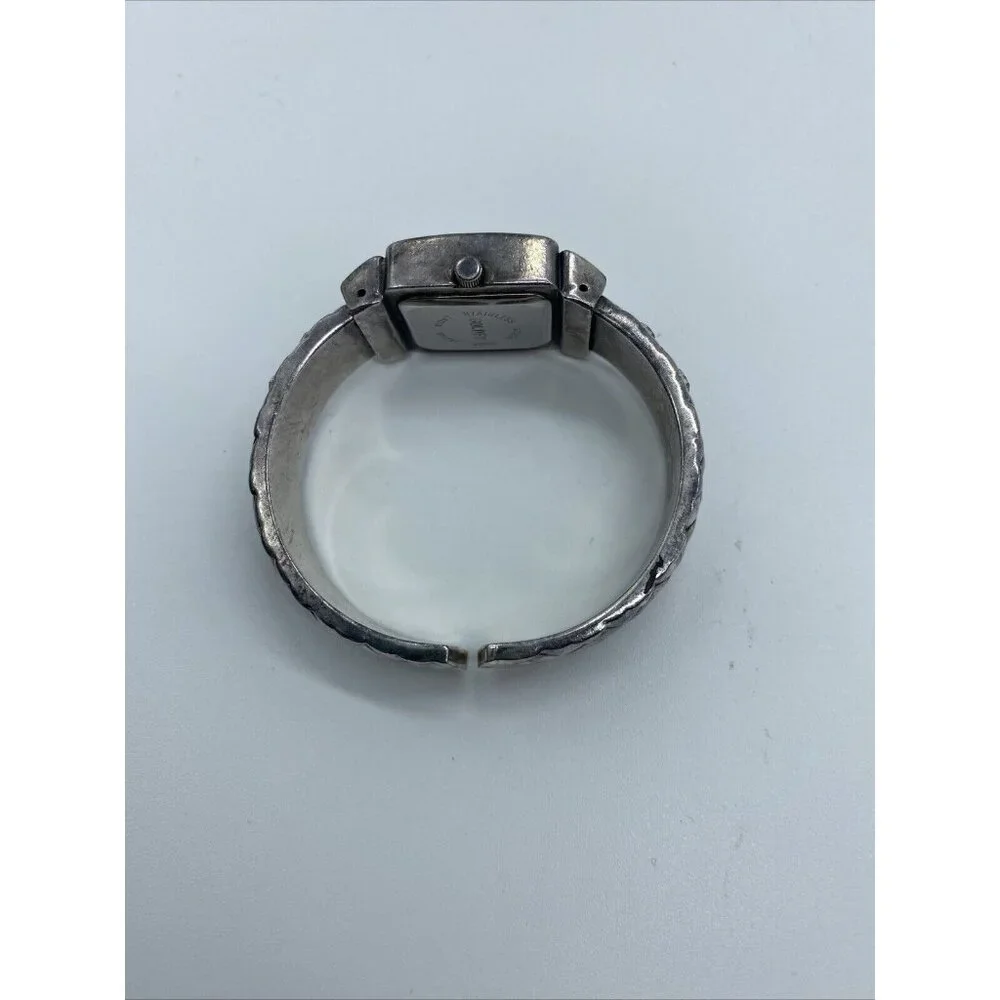 Golden Bracelet Watch Silver Tone Women's Quartz